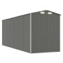 Cobertizo de jardín acero galvanizado gris claro 192x523x223 cm de vidaXL, Cobertizos - Ref: Foro24-3147442, Precio: 668,27 €...