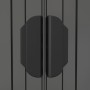Cobertizo de jardín acero galvanizado gris claro 192x523x223 cm de vidaXL, Cobertizos - Ref: Foro24-3147442, Precio: 668,27 €...