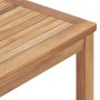 Mesa de comedor de jardín madera maciza de teca 160x80x77 cm en Mesas de jardín | Comprar online en Foru.es