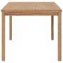Mesa de comedor de jardín madera maciza de teca 180x90x77 cm en Mesas de jardín | Comprar online en Foru.es