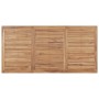 Mesa de comedor de jardín madera maciza de teca 180x90x77 cm en Mesas de jardín | Comprar online en Foru.es