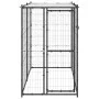 Perrera de exterior de acero con techo 110x220x180 cm de vidaXL, Casetas y cercados para perros - Ref: Foro24-150795, Precio:...