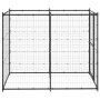Perrera de exterior de acero 110x220x180 cm de vidaXL, Casetas y cercados para perros - Ref: Foro24-150796, Precio: 211,01 €,...