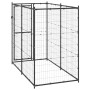 Perrera de exterior de acero 110x220x180 cm de vidaXL, Casetas y cercados para perros - Ref: Foro24-150796, Precio: 211,01 €,...