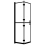 Mampara de ducha plegable ESG negro 80x140 cm de vidaXL, Puertas de ducha - Ref: Foro24-150818, Precio: 132,74 €, Descuento: %