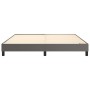 Estructura de cama de cuero sintético gris 160x200 cm de vidaXL, Camas y somieres - Ref: Foro24-3120710, Precio: 104,98 €, De...