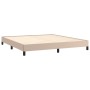 Estructura de cama de cuero sintético capuchino 180x200 cm de vidaXL, Camas y somieres - Ref: Foro24-346921, Precio: 115,05 €...