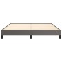 Estructura de cama de cuero sintético gris 160x200 cm de vidaXL, Camas y somieres - Ref: Foro24-346914, Precio: 104,98 €, Des...