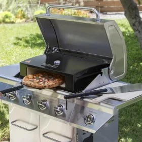 BakerStone Set de horno para pizza negro de BakerStone, Aparatos para hacer pizza - Ref: Foro24-441231, Precio: 213,89 €, Des...