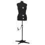 Maniquí de sastre ajustable mujer negro talla M 40-46 de vidaXL, Galanes de noche - Ref: Foro24-288488, Precio: 213,15 €, Des...