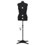 Maniquí de sastre ajustable mujer negro talla M 40-46 de vidaXL, Galanes de noche - Ref: Foro24-288488, Precio: 213,15 €, Des...