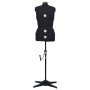 Maniquí de sastre ajustable mujer negro talla M 40-46 de vidaXL, Galanes de noche - Ref: Foro24-288488, Precio: 208,12 €, Des...