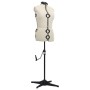 Maniquí de sastre ajustable mujer color crema talla M 40-46 de vidaXL, Galanes de noche - Ref: Foro24-288487, Precio: 220,64 ...