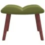 Light green velvet rocking chair with footrest by vidaXL, Rocking chairs - Ref: Foro24-328153, Price: 165,65 €, Discount: %