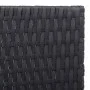 Tumbonas 2 uds ratán y madera maciza acacia marrón y negro de vidaXL, Tumbonas - Ref: Foro24-319728, Precio: 223,95 €, Descue...