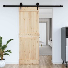 Puerta NARVIK madera maciza pino 80x210 cm en Puertas | Comprar online en Foru.es
