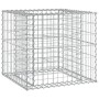 Banco de jardín con cesta de gaviones madera maciza de pino de vidaXL, Bancos de jardín - Ref: Foro24-3196248, Precio: 444,09...
