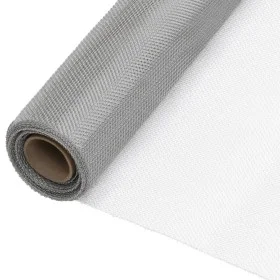 Silbernes Moskitonetz aus Edelstahl 112x1000 cm von vidaXL, Zaunpaneele - Ref: Foro24-150897, Preis: 73,73 €, Rabatt: %