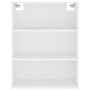 Aparador alto madera contrachapada blanco 69,5x34x180 cm de vidaXL, Aparadores - Ref: Foro24-3200489, Precio: 139,90 €, Descu...