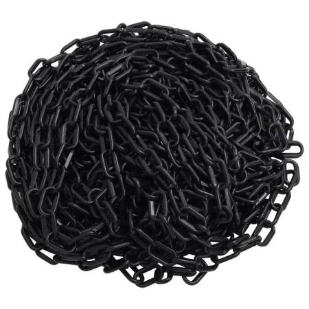 Cadena de advertencia plástico negro 30 m Ø4 mm de vidaXL, Señales de seguridad - Ref: Foro24-150929, Precio: 27,94 €, Descue...