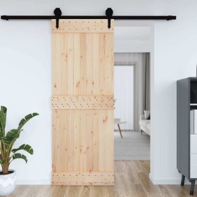 Puerta NARVIK madera maciza pino 85x210 cm en Puertas | Comprar online en Foru.es