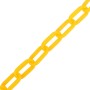 Cadena de advertencia plástico amarillo 100 m Ø8 mm de vidaXL, Señales de seguridad - Ref: Foro24-150940, Precio: 121,68 €, D...
