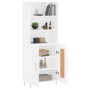 Aparador alto madera contrachapada blanco 69,5x34x180 cm de vidaXL, Aparadores - Ref: Foro24-3189941, Precio: 135,85 €, Descu...