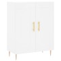 Aparador alto madera contrachapada blanco 69,5x34x180 cm de vidaXL, Aparadores - Ref: Foro24-3189941, Precio: 135,85 €, Descu...