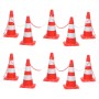 Juego de conos con cadena 10 m rojo y blanco de vidaXL, Señales de carretera y tráfico - Ref: Foro24-150948, Precio: 103,16 €...