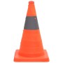 Conos de tráfico emergentes 10 unidades 42 cm de vidaXL, Señales de advertencia y protección - Ref: Foro24-150950, Precio: 94...