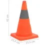 10 units of 42 cm pop-up traffic cones by vidaXL, Warning and protection signs - Ref: Foro24-150950, Price: 93,27 €, Discount: %