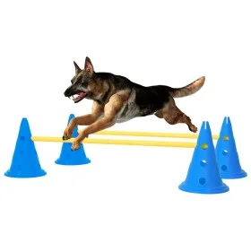 Blue and yellow dog obstacle course by vidaXL, Pet Exercise Equipment - Ref: Foro24-150952, Price: 40,91 €, Discount: %