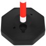 Juego de barrera con postes y cadena plástico 10 m de vidaXL, Señales de carretera y tráfico - Ref: Foro24-150955, Precio: 13...