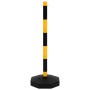 Juego de barrera con postes y cadena plástico 10 m de vidaXL, Señales de carretera y tráfico - Ref: Foro24-150956, Precio: 41...
