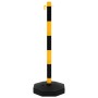 Juego de barrera con postes y cadena plástico 10 m de vidaXL, Señales de carretera y tráfico - Ref: Foro24-150956, Precio: 41...
