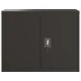 Armario archivador de acero negro 90x40x110 cm de vidaXL, Taquillas y armarios de almacenamiento - Ref: Foro24-3188322, Preci...