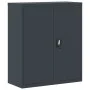 Armario archivador de acero gris antracita 90x40x145 cm de vidaXL, Taquillas y armarios de almacenamiento - Ref: Foro24-31883...