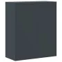 Armario archivador de acero gris antracita 90x40x145 cm de vidaXL, Taquillas y armarios de almacenamiento - Ref: Foro24-31883...