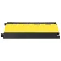 Rampas protectoras de cables con 5 canales goma 90 cm de vidaXL, Señales de carretera y tráfico - Ref: Foro24-150965, Precio:...
