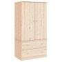 Armario ALTA madera maciza pino 90x55x170 cm de vidaXL, Armarios roperos - Ref: Foro24-353929, Precio: 367,61 €, Descuento: %