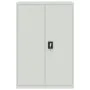 Armario archivador de acero gris claro 90x40x180 cm de vidaXL, Taquillas y armarios de almacenamiento - Ref: Foro24-3188319, ...
