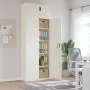Armario archivador de acero blanco 90x40x240 cm de vidaXL, Taquillas y armarios de almacenamiento - Ref: Foro24-3188315, Prec...