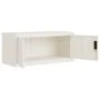 Armario archivador de acero blanco 90x40x240 cm de vidaXL, Taquillas y armarios de almacenamiento - Ref: Foro24-3188315, Prec...