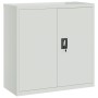Armario archivador de acero gris claro 90x40x130 cm de vidaXL, Taquillas y armarios de almacenamiento - Ref: Foro24-3188317, ...