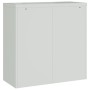 Armario archivador de acero gris claro 90x40x130 cm de vidaXL, Taquillas y armarios de almacenamiento - Ref: Foro24-3188317, ...