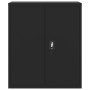 Armario archivador de acero negro 90x40x145 cm de vidaXL, Taquillas y armarios de almacenamiento - Ref: Foro24-3188324, Preci...