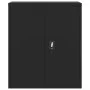 Armario archivador de acero negro 90x40x145 cm de vidaXL, Taquillas y armarios de almacenamiento - Ref: Foro24-3188324, Preci...