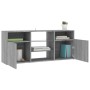 Mueble de TV con luces LED gris Sonoma 120x30x50 cm de vidaXL, Muebles TV - Ref: Foro24-815715, Precio: 101,08 €, Descuento: %
