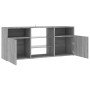 Mueble de TV con luces LED gris Sonoma 120x30x50 cm de vidaXL, Muebles TV - Ref: Foro24-815715, Precio: 101,08 €, Descuento: %