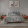 Mesitas de noche con LED 2 uds color roble ahumado de vidaXL, Mesitas de noche - Ref: Foro24-3144972, Precio: 94,48 €, Descue...